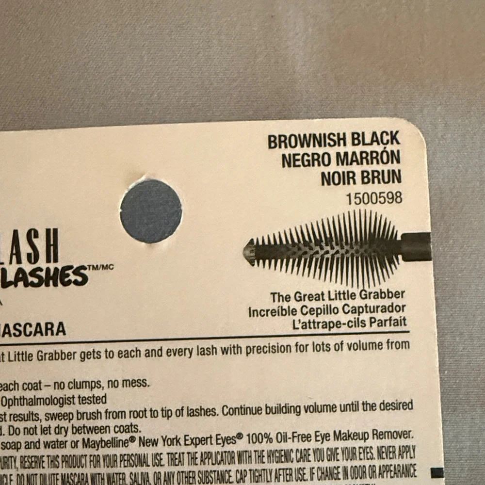 Maybelline Great Lash Mascara - Brownish Black 142 Lots of Lashes NEw in package